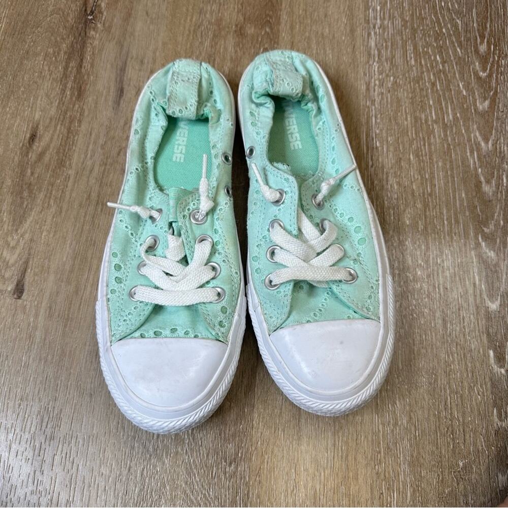 Converse Shoreline Crochet Low Top Slip On Sneakers 7 - Picture 2 of 6